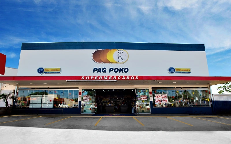 Fachada da Unidade 008 - Supermercado Pag Poko