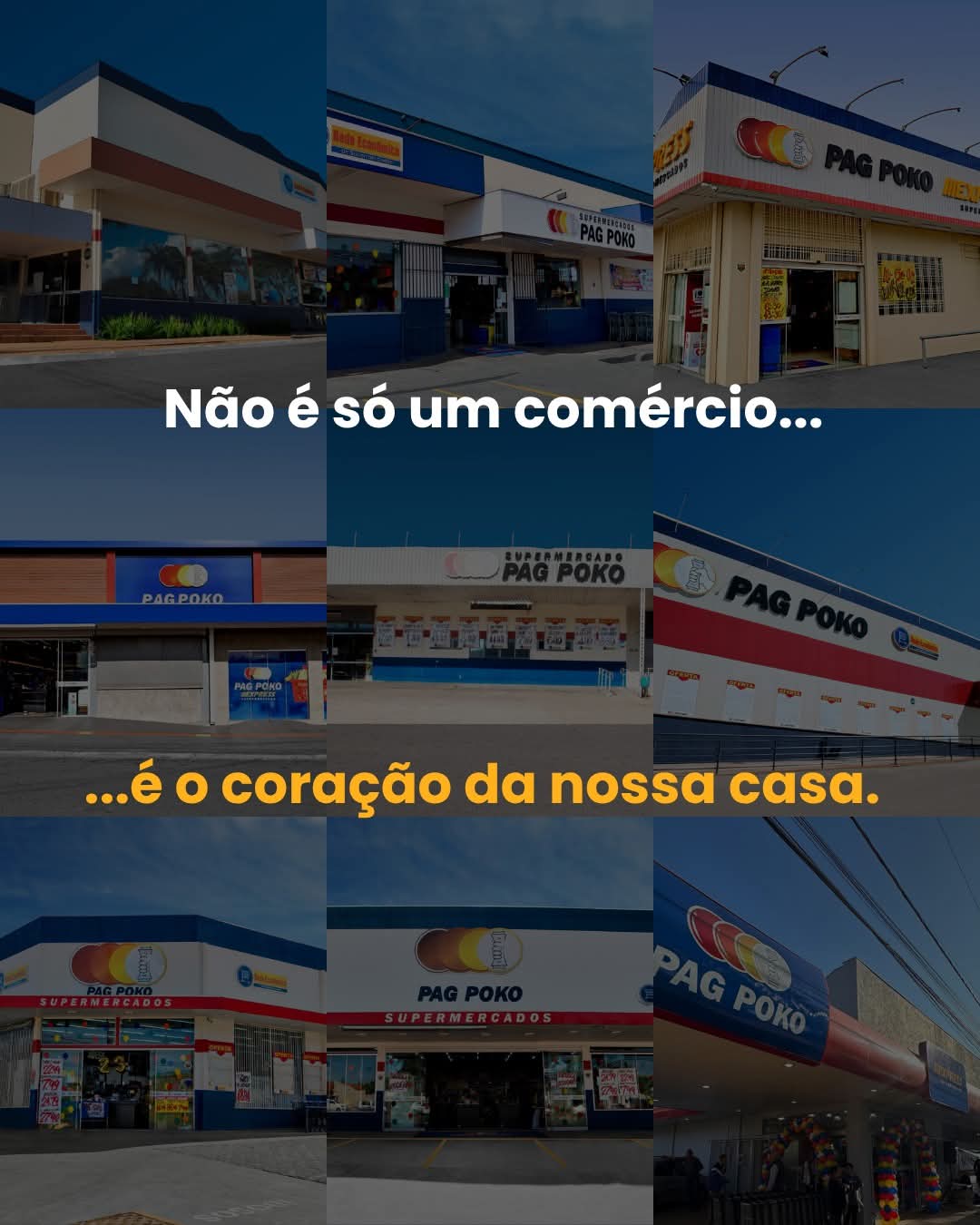 Equipe do Supermercado Pag Poko